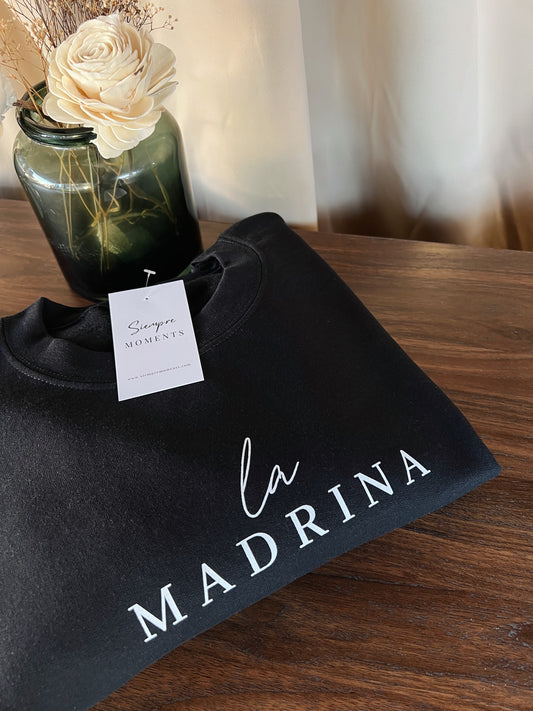 "La Madrina" crewneck - SMALL