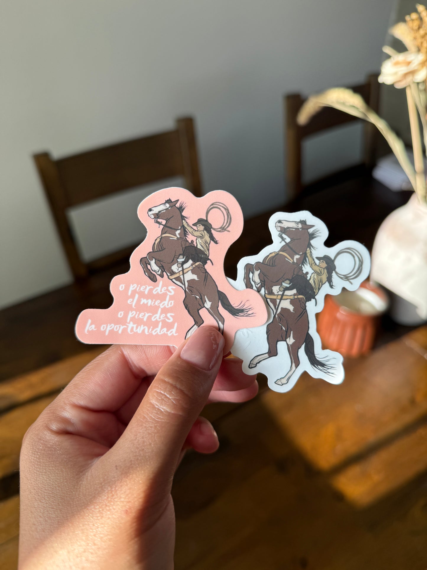 O pierdes el miedo o pierdes la oportunidad 2 sticker pack